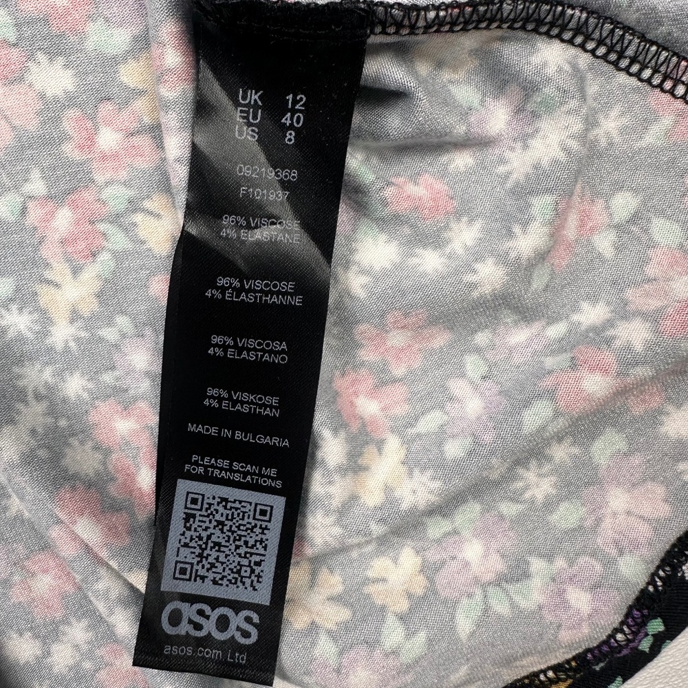 ASOS FLORL  DRESS - Picture 6 of 6